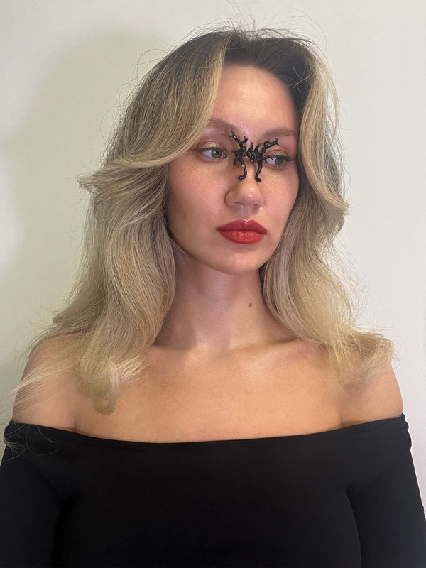 Black Nose cuff Small-WHYNOEN-APOC STORE