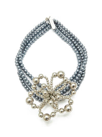 Bloom Armor Choker - Silver-1CONCEPT-APOC STORE