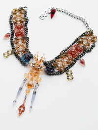 Hare bone necklace Light-886lab-APOC STORE