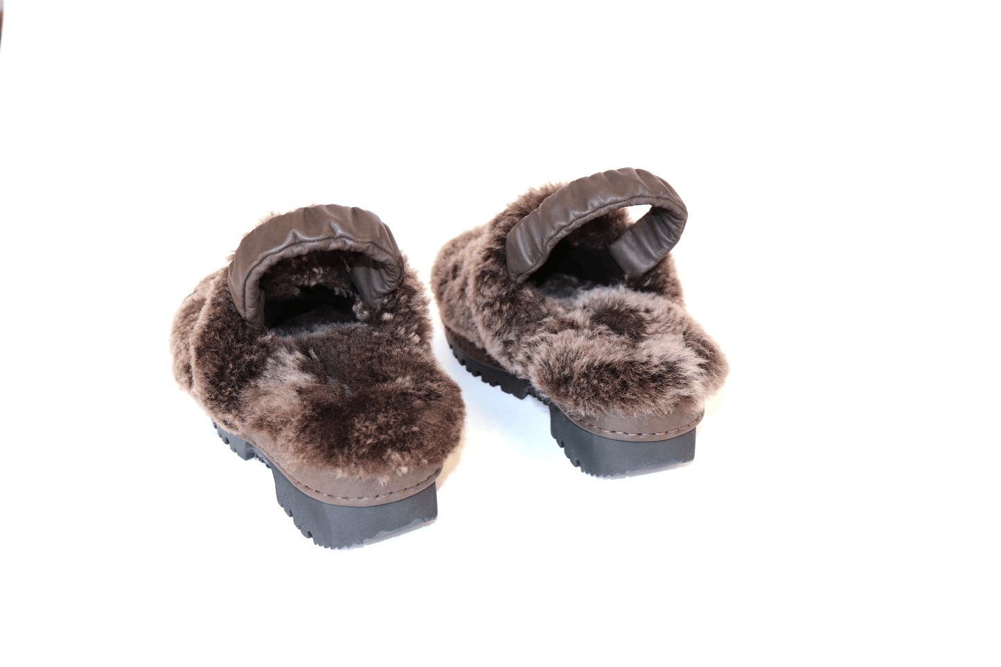 Brown Fur Mules-Hernán Guardamagna-APOC STORE