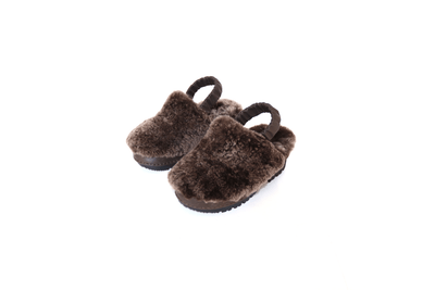Brown Fur Mules-Hernán Guardamagna-APOC STORE