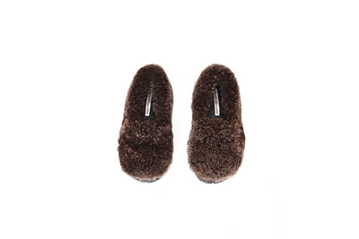 Brown Fur Shoes-Hernán Guardamagna-APOC STORE