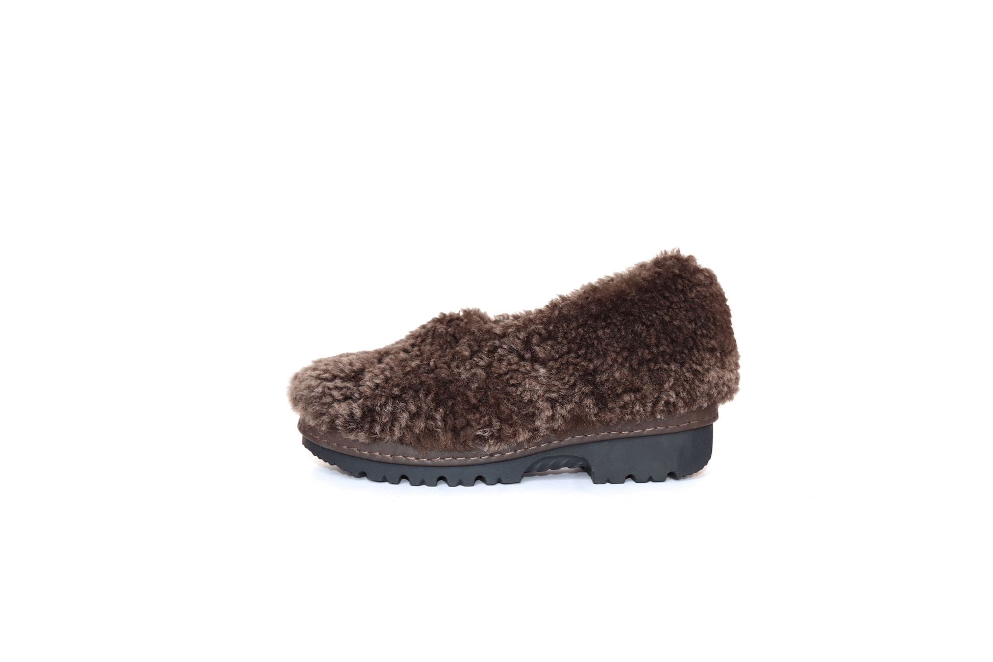 Brown Fur Shoes-Hernán Guardamagna-APOC STORE