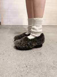 Brown Fur Shoes-Hernán Guardamagna-APOC STORE