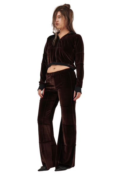 Spider Pant - Brown (Flare)