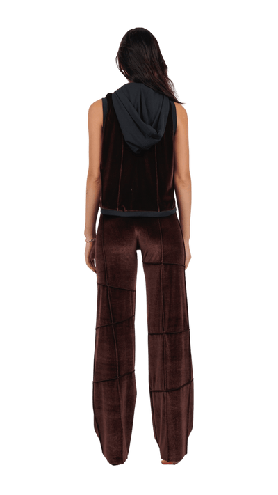 Spider Pant - Brown (Straight)-Karlaidlaw-APOC STORE