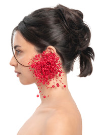Bubble Bath Earrings - Red-1CONCEPT-APOC STORE