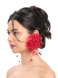 Bubble Bath Earrings - Red-1CONCEPT-APOC STORE