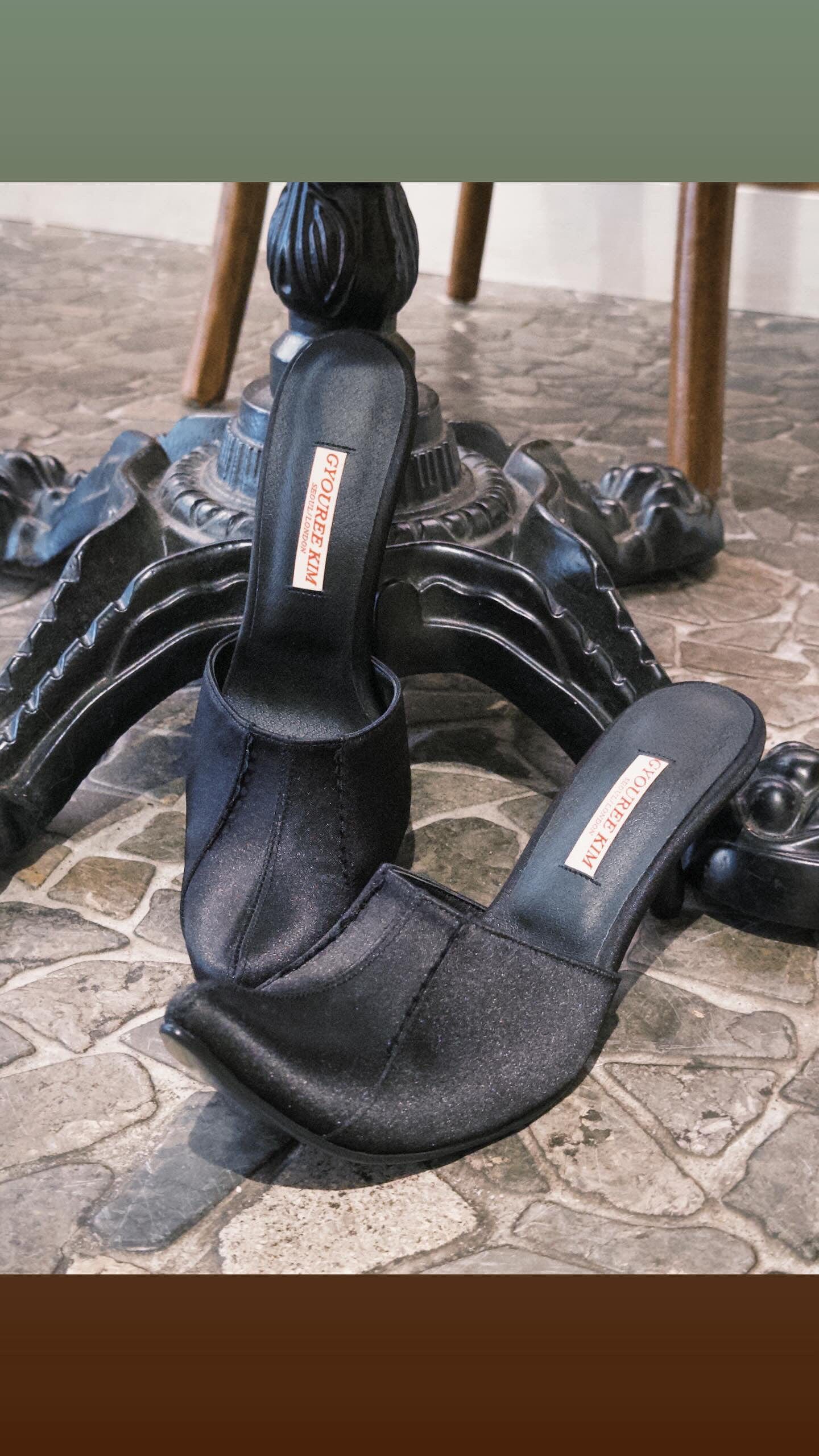 Black Pixie Heels-Gyouree Kim-APOC STORE