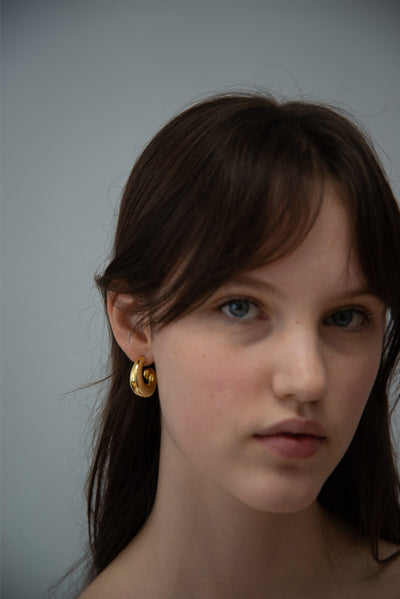 CECILIA GOLD EARRINGS-EYLAND-APOC STORE