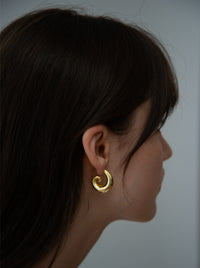 CECILIA GOLD EARRINGS-EYLAND-APOC STORE