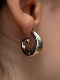 CECILIA SILVER EARRINGS-EYLAND-APOC STORE
