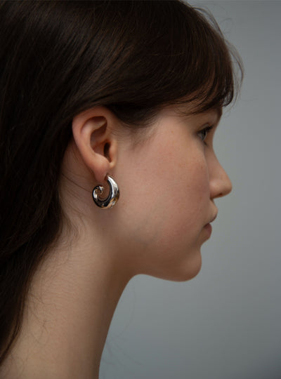 CECILIA SILVER EARRINGS-EYLAND-APOC STORE