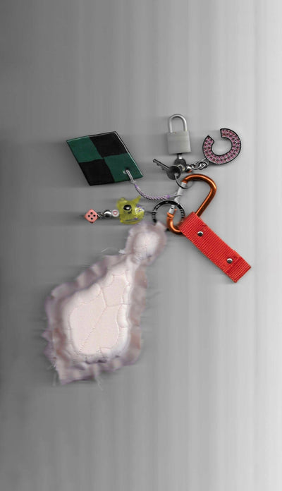 CHANDELIER KEYCHAIN PINK-Fior di Latte-APOC STORE