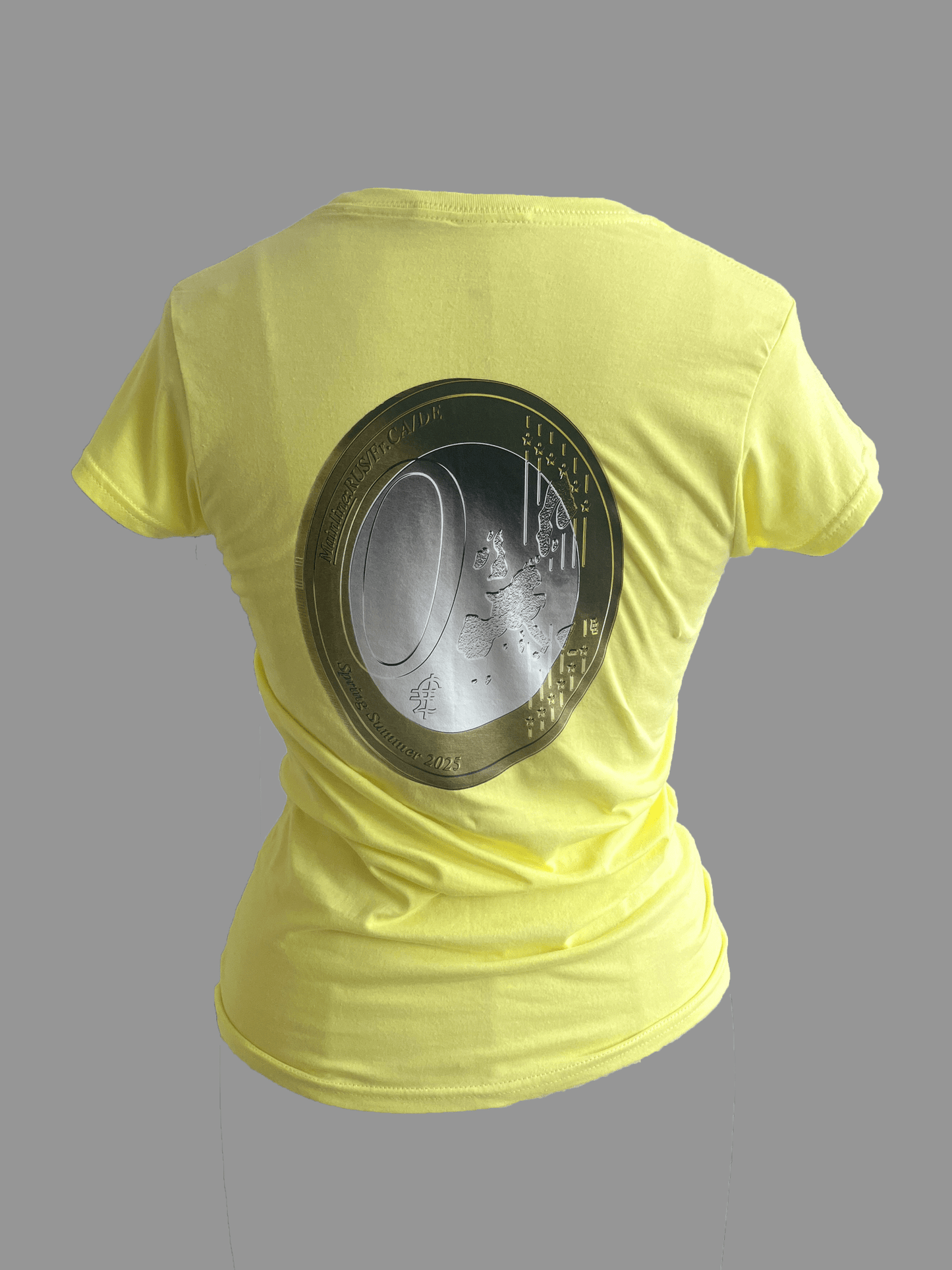 COIN BABY TEE WITH ROSE light yellow-Mainline:RUS/Fr.CA/DE-APOC STORE