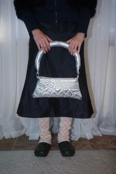 CORSO DEI MILLE BAG SILVER-Fior di Latte-APOC STORE