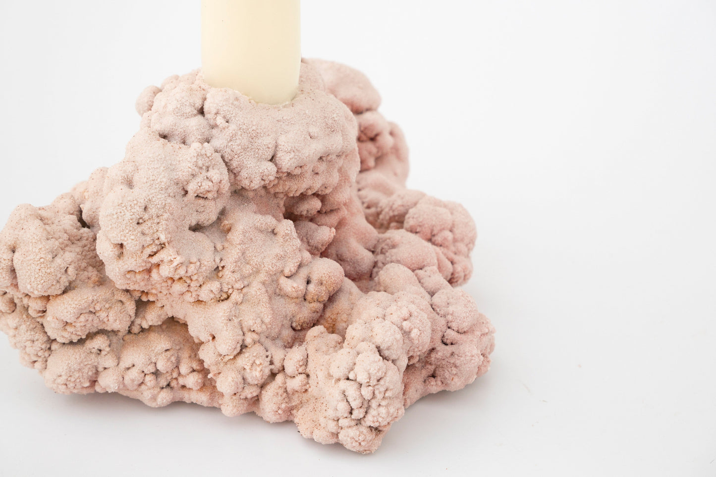 1 of 1 Double-candle pink-Elissa Lacoste-APOC STORE