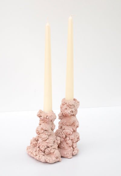 1 of 1 Double-candle pink-Elissa Lacoste-APOC STORE