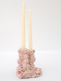 1 of 1 Double-candle pink-Elissa Lacoste-APOC STORE