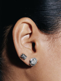 Round-Cut Fake diamond Stud Large-MQT-APOC STORE