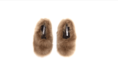 Caramel Fur Shoes-Hernán Guardamagna-APOC STORE