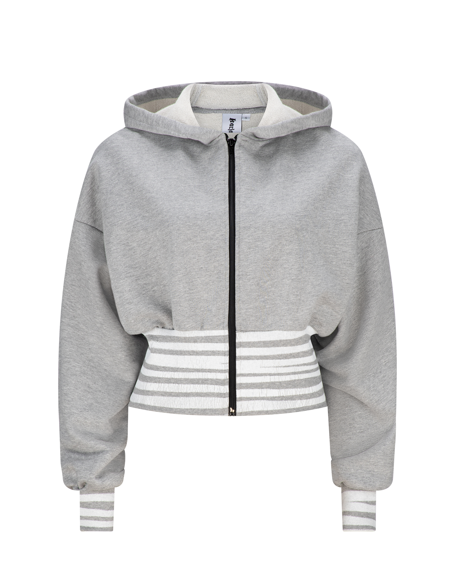 Circus Jacket - Grey/White-Karlaidlaw-APOC STORE