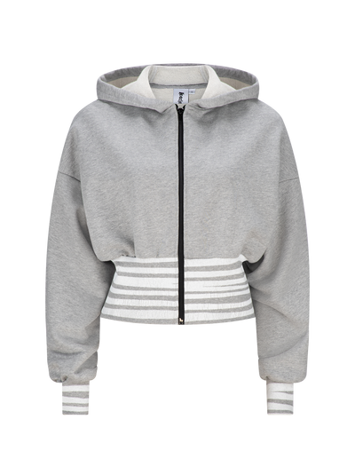 Circus Jacket - Grey/White-Karlaidlaw-APOC STORE