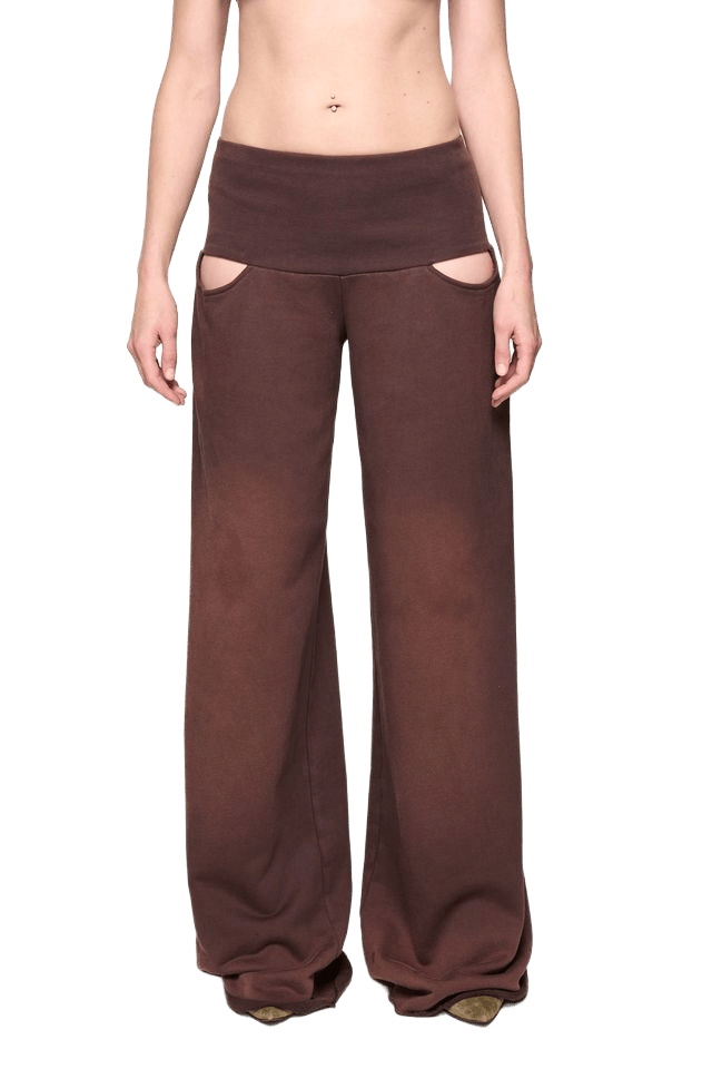 Bleached North Pant - Grape-Karlaidlaw-APOC STORE