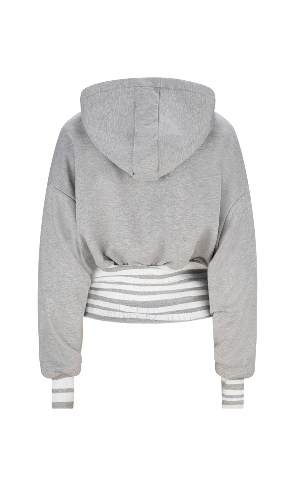 Circus Jacket - Grey/White-Karlaidlaw-APOC STORE