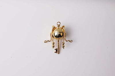 Key charm Gold-Gabrielle Rosenstein-APOC STORE