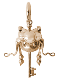 Key charm Gold-Gabrielle Rosenstein-APOC STORE