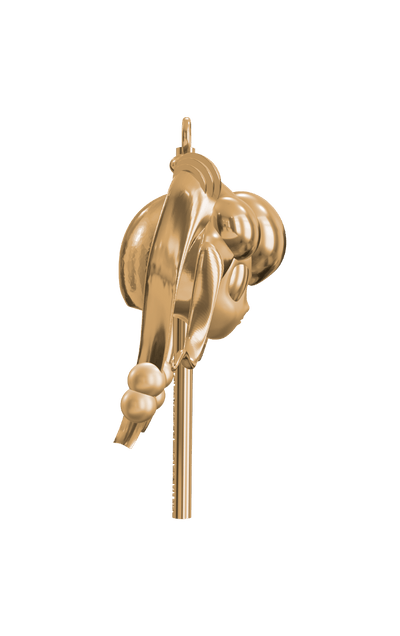 Key charm Gold-Gabrielle Rosenstein-APOC STORE