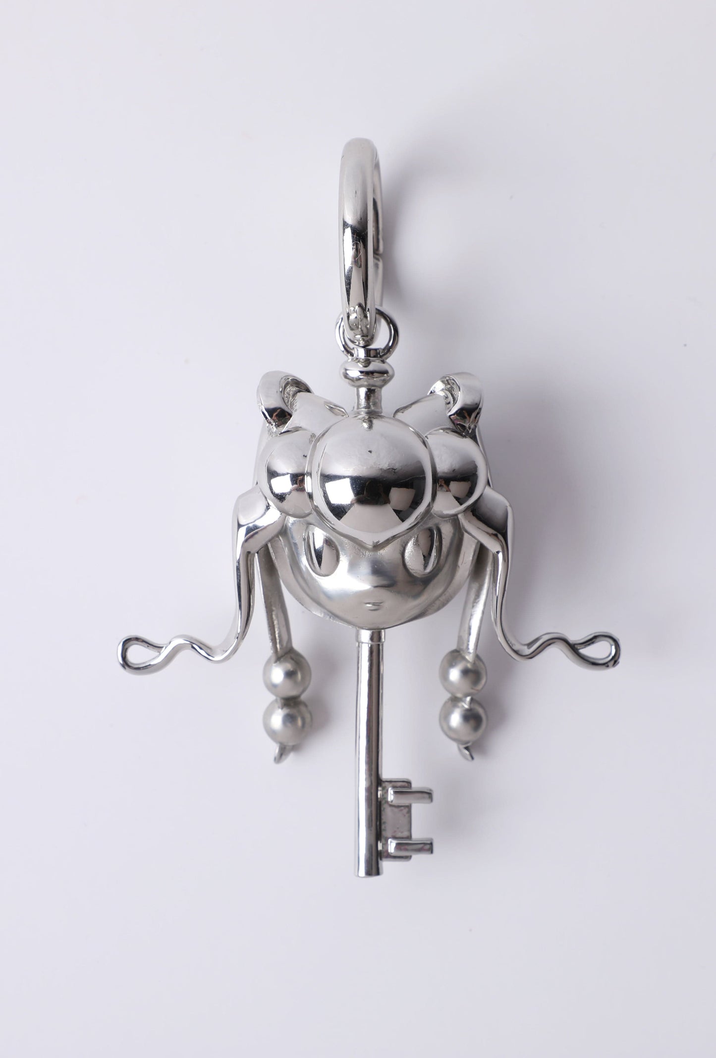 Key charm Silver-Gabrielle Rosenstein-APOC STORE