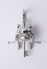 Key charm Silver-Gabrielle Rosenstein-APOC STORE