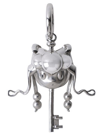 Key charm Silver-Gabrielle Rosenstein-APOC STORE