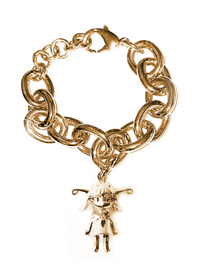 Lil charm bracelet Gold-Gabrielle Rosenstein-APOC STORE