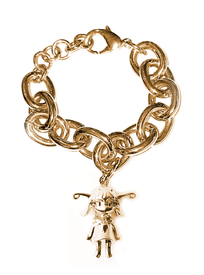 Lil charm bracelet Gold-Gabrielle Rosenstein-APOC STORE