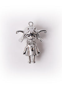 Lil charm bracelet Silver-Gabrielle Rosenstein-APOC STORE