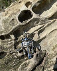 Key charm Silver-Gabrielle Rosenstein-APOC STORE