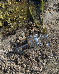 Key charm Silver-Gabrielle Rosenstein-APOC STORE