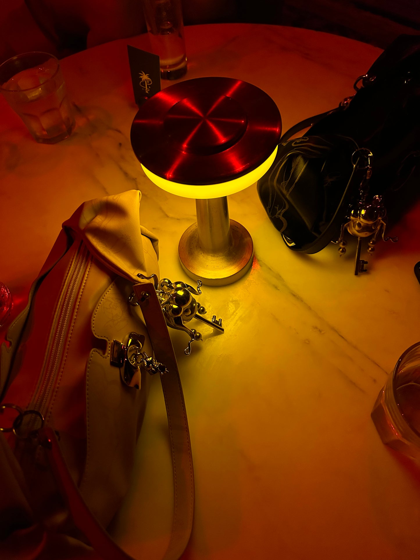 Lilac charm bag-Gabrielle Rosenstein-APOC STORE
