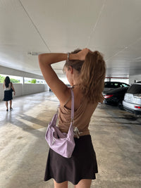 Lilac charm bag-Gabrielle Rosenstein-APOC STORE