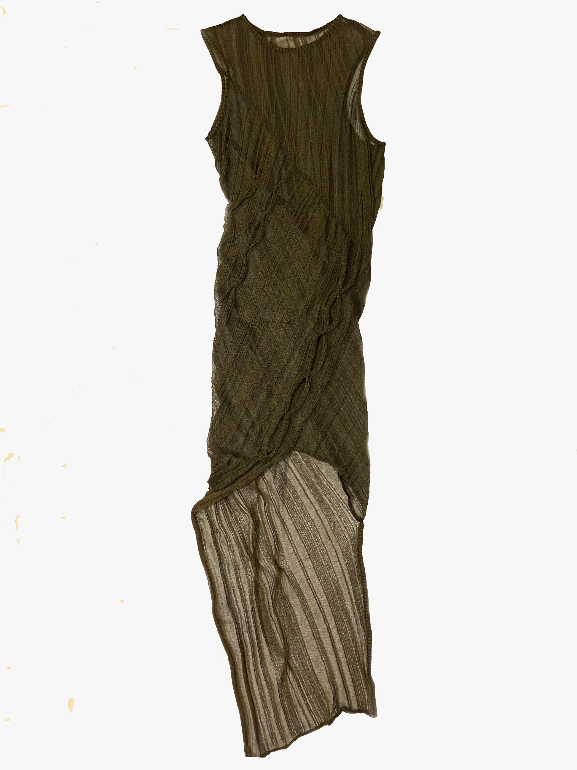 Rain Dress - Moss-Khanh Brice Nguyen-APOC STORE