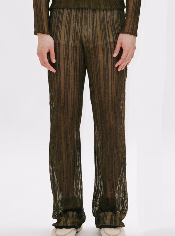 Rain Trousers - Moss-Khanh Brice Nguyen-APOC STORE