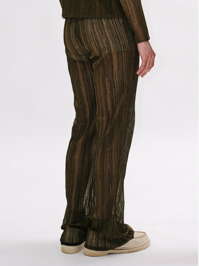 Rain Trousers - Moss-Khanh Brice Nguyen-APOC STORE
