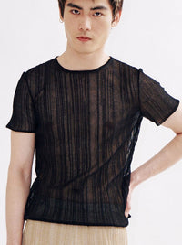 Rain T-Shirt - Black-Khanh Brice Nguyen-APOC STORE