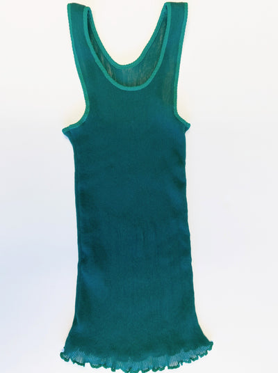 Monofilament Tank - Teal-Khanh Brice Nguyen-APOC STORE