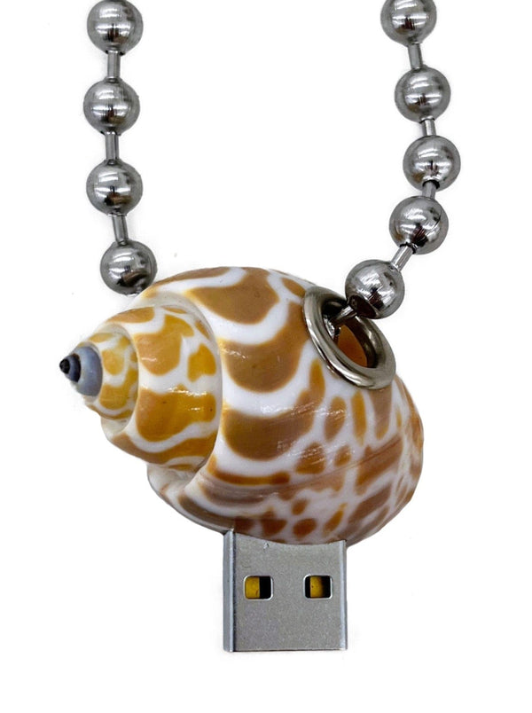 USB Shell Necklace-Corrina Goutos-APOC STORE