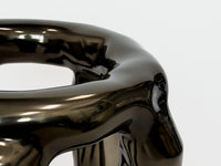 Crest and Trough Side Table / Stool Black-Dongwook Choi-APOC STORE