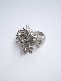 Crossed Lillies Ring-Élise Deubel-APOC STORE